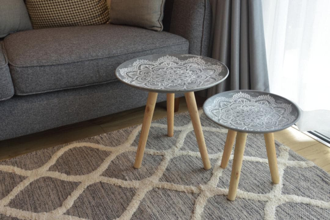 地中海 フラワースタンド 花台 プランター ベース 木製 植物 ラック 屋外