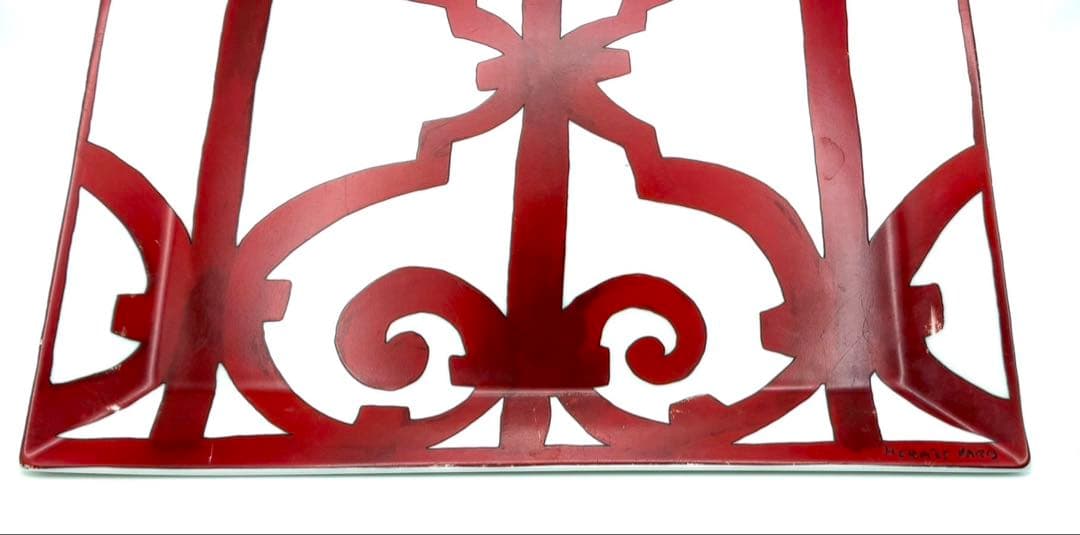 HERMES ガダルキヴィール スクエアプレート 23cm