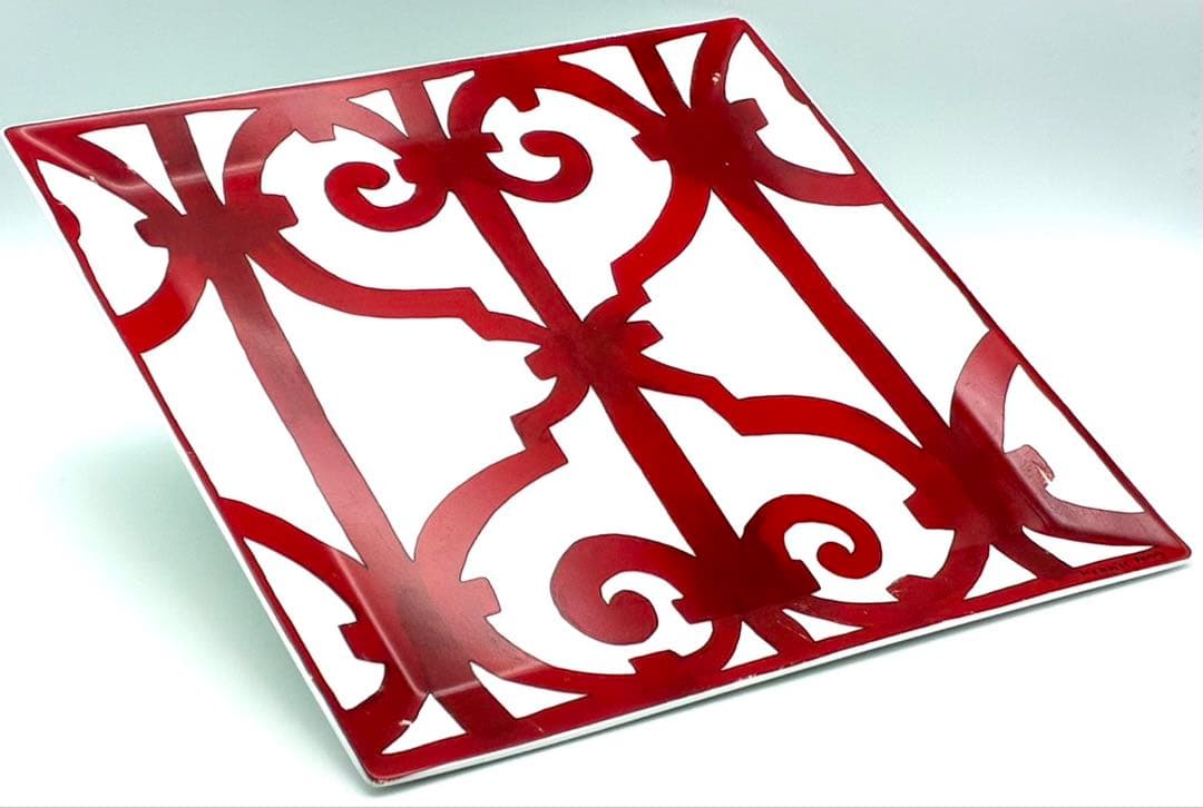 HERMES ガダルキヴィール スクエアプレート 23cm