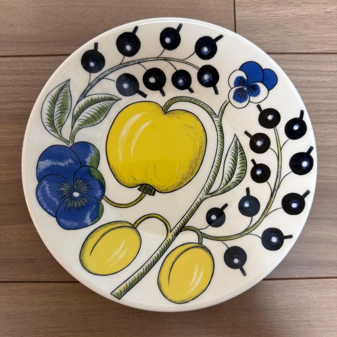 アラビア パラティッシ 16.5cm 旧ロゴ王冠 カラー 4枚セット