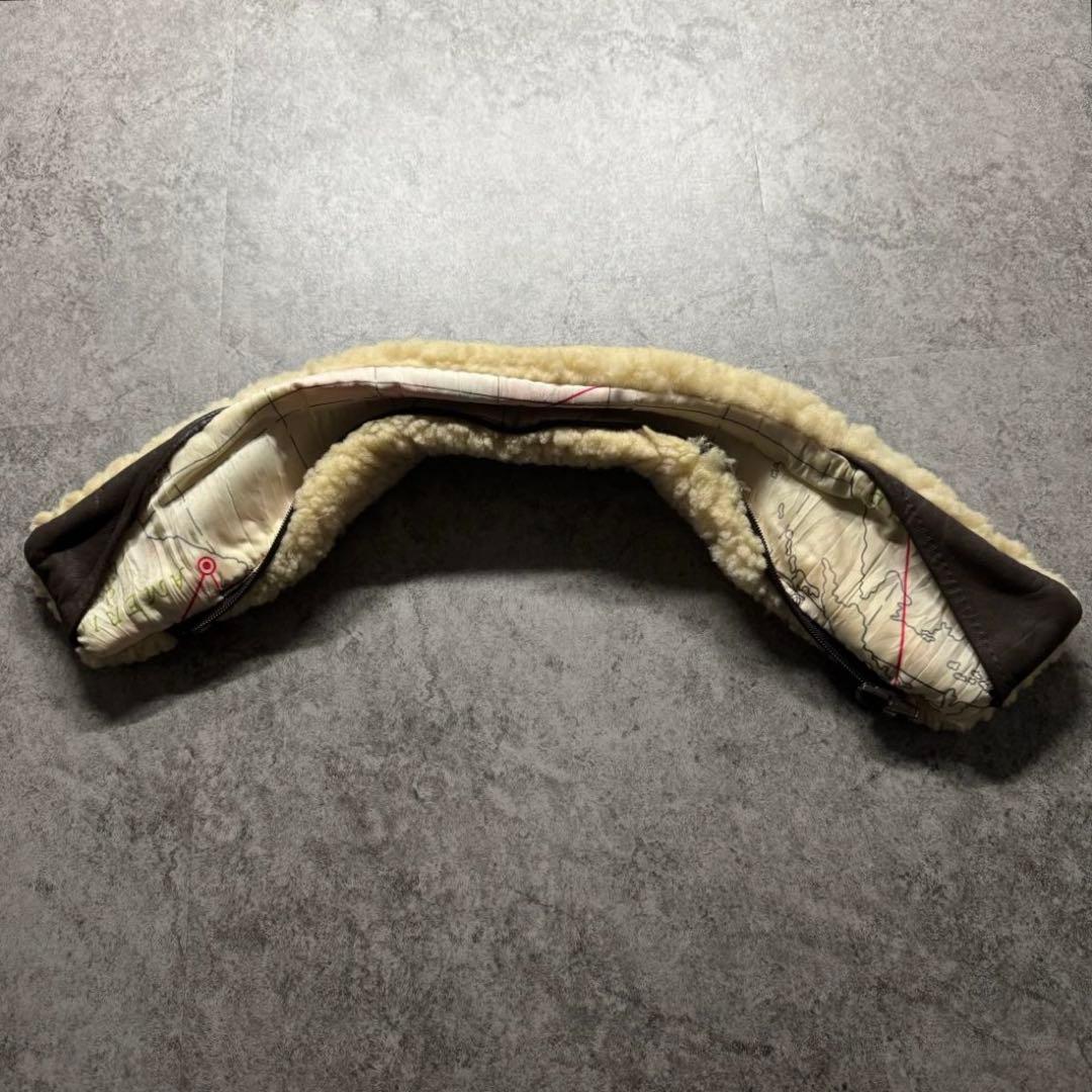 【90s vintage】フライトジャケット　G-1 A-2 本革　短丈　襟ボア