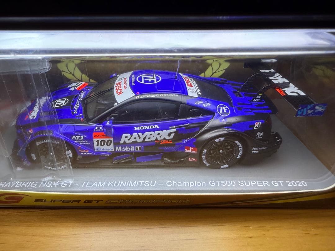 ミニカー 1/43 RAYBRIG NSX-GT Champion GT500 2020