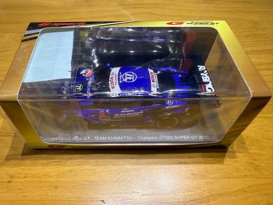 ミニカー 1/43 RAYBRIG NSX-GT Champion GT500 2020