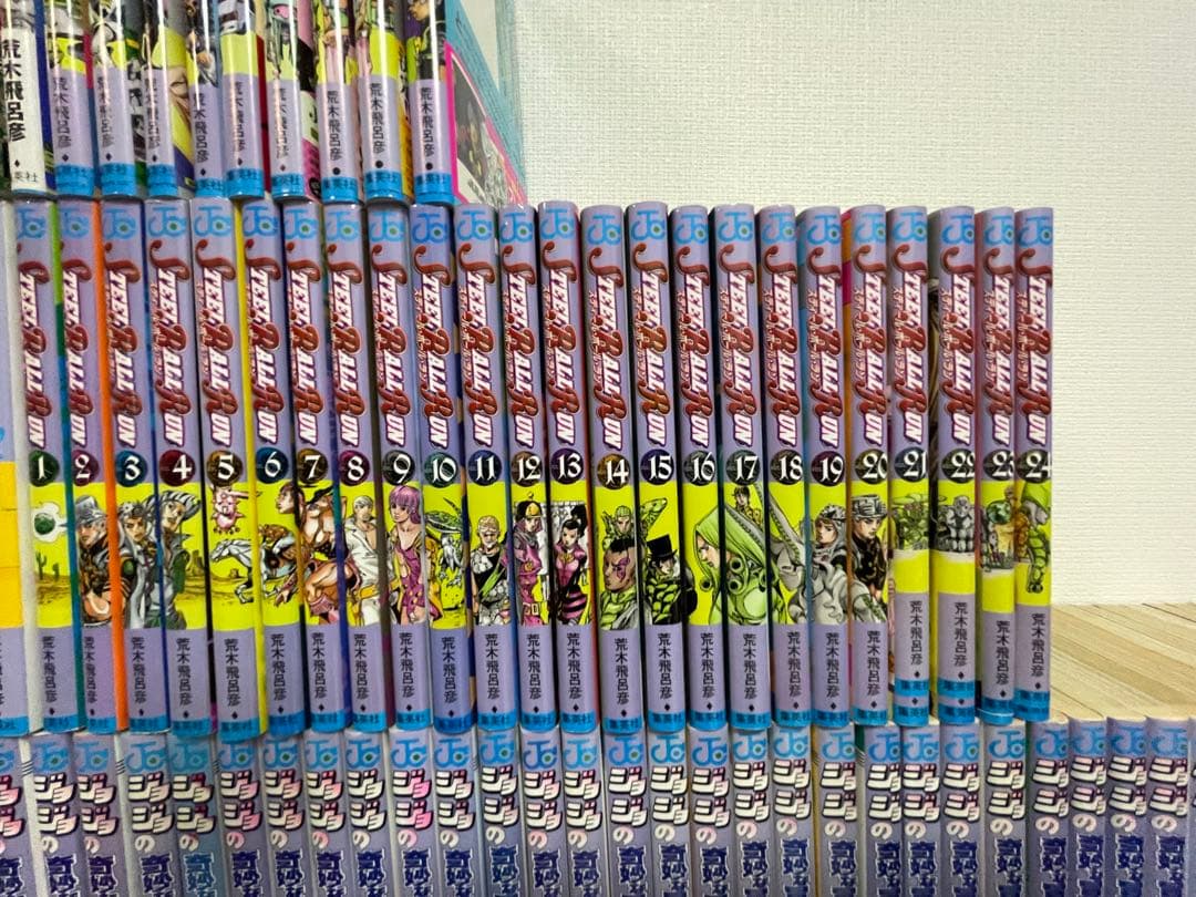 【ゆか】 豪華138冊ジョジョシリーズ全巻＋α 荒木飛呂彦