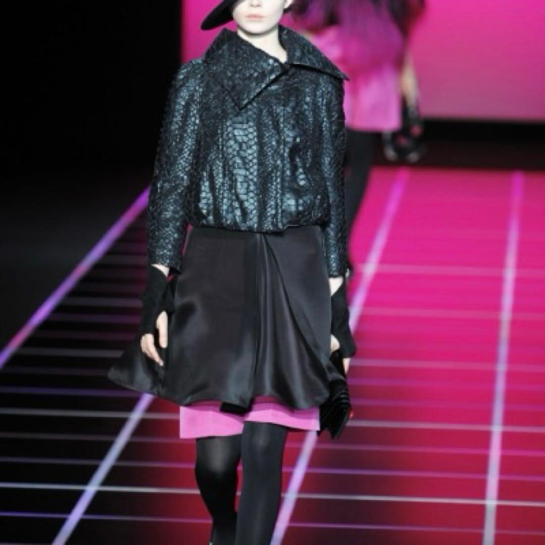 ジャケット・アウター GIORGIO ARMANI - silk mix crocodile jk