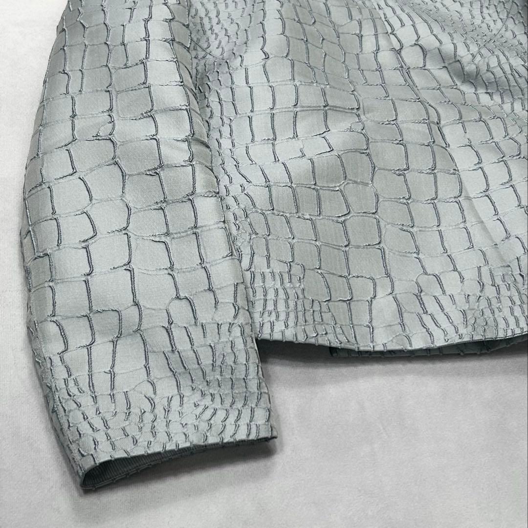 ジャケット・アウター GIORGIO ARMANI - silk mix crocodile jk