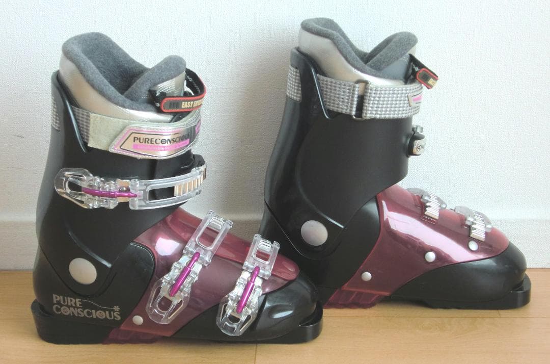 ■■送料無料■KAZAMA■女性用スキーセット■145/24-24.5■WAX■