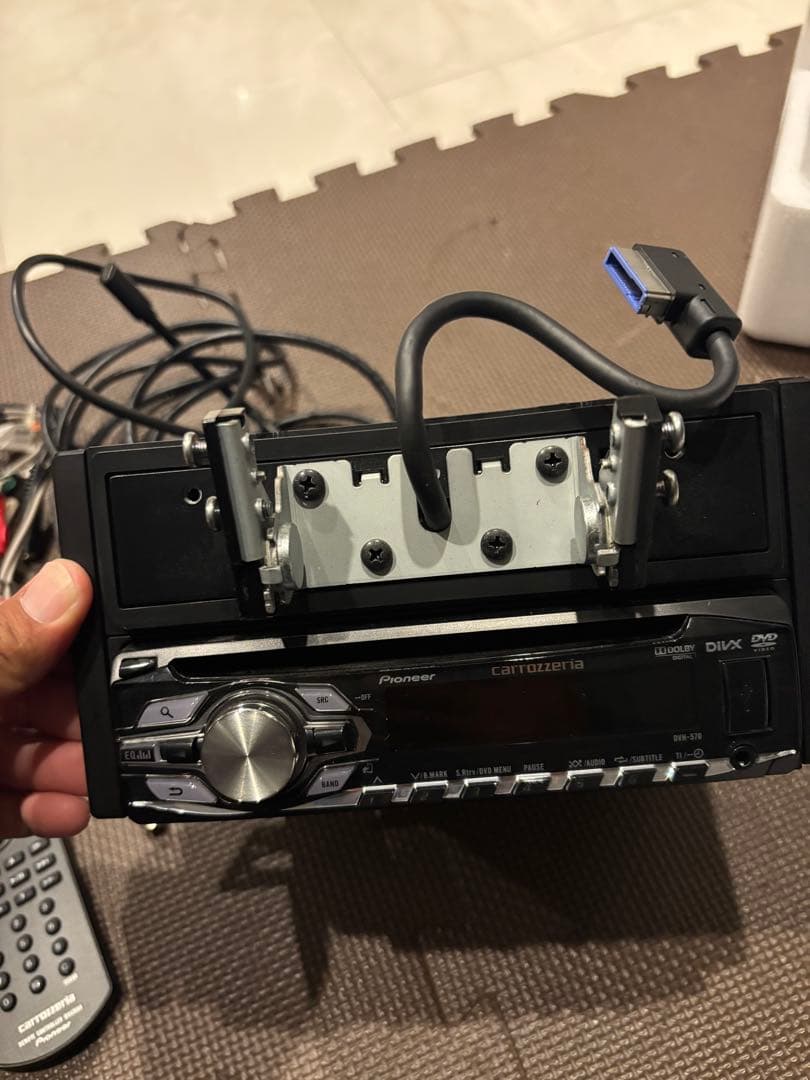 カロッツェリア DMH-SF700 ケーブル一式 DVDオーディオプレーヤー