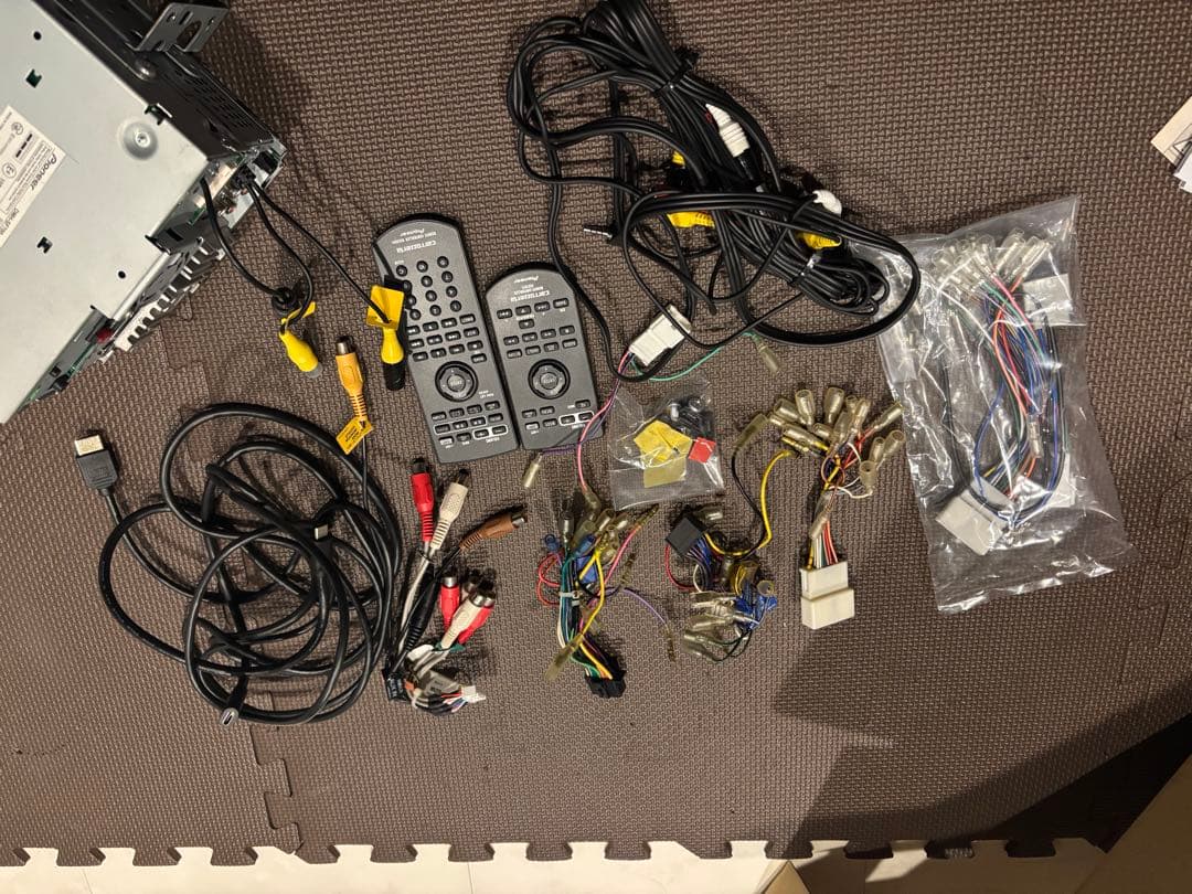 カロッツェリア DMH-SF700 ケーブル一式 DVDオーディオプレーヤー