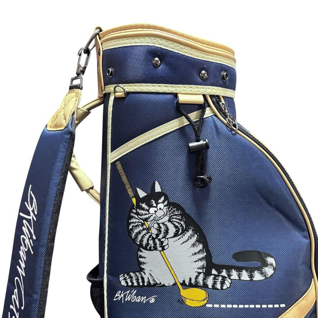 KLIBAN CATS レディース用 キャディバッグ 猫イラスト 極美品