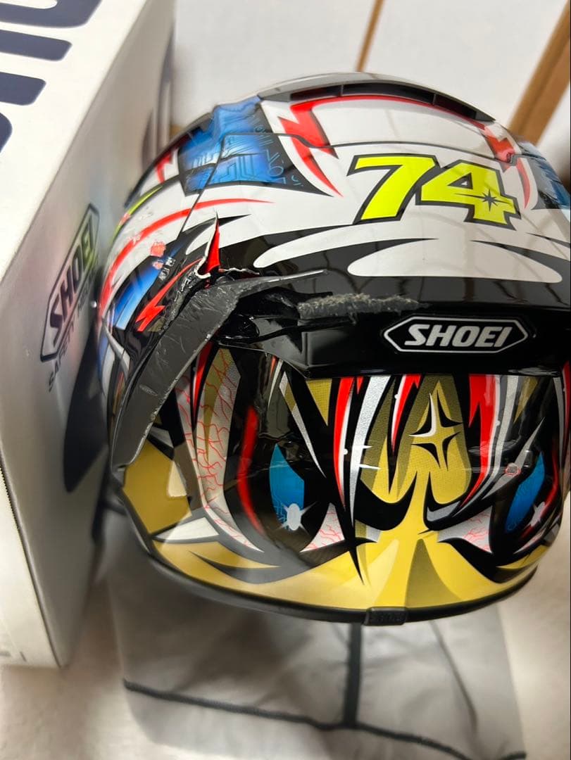 【加藤大治郎】SHOEI ヘルメット 74 X14