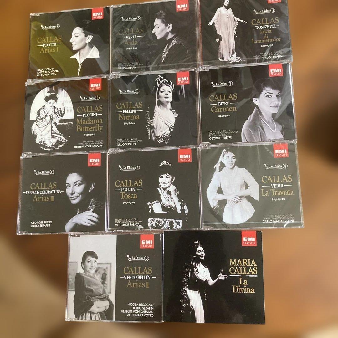 MARIA CALLAS La Divina 12CDディーヴァ伝説