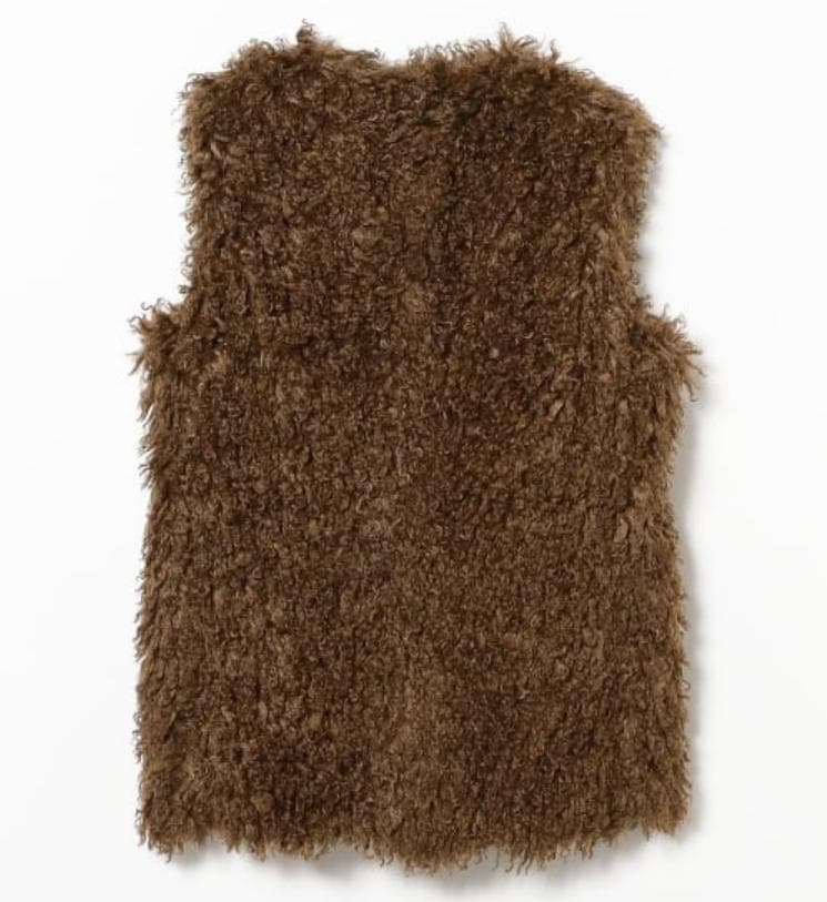 レディース ボア ベスト