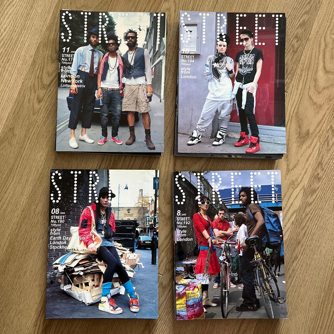 雑誌 STREET 19冊 セット