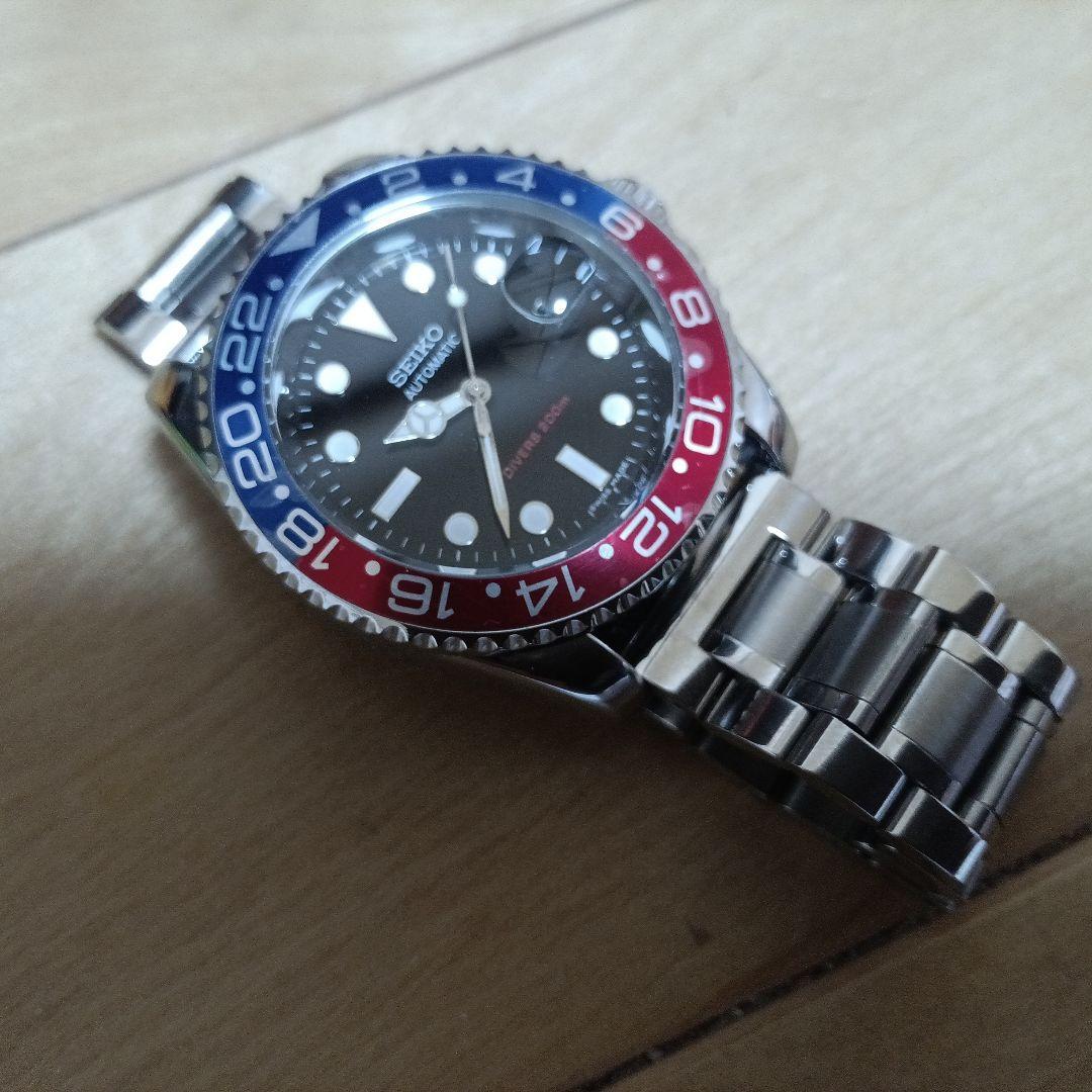 クォーツ腕時計 黒/赤3点組