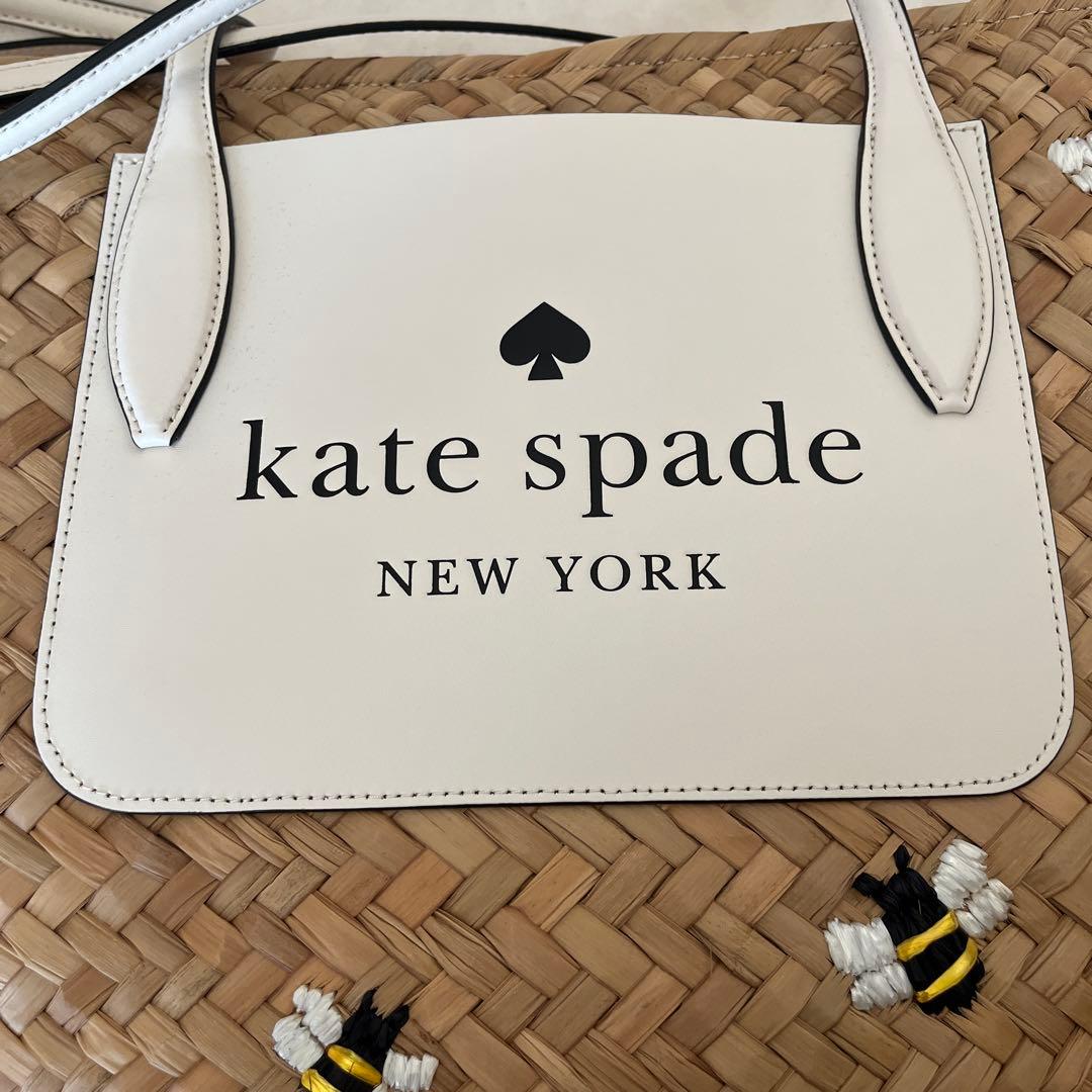 kate spade ハワイ店刺繍入りかごバッグ (値下げ)