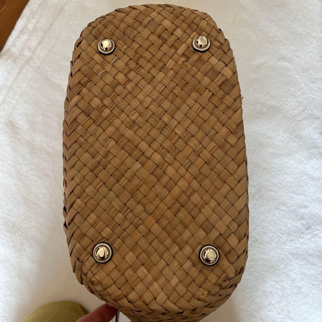 kate spade ハワイ店刺繍入りかごバッグ (値下げ)