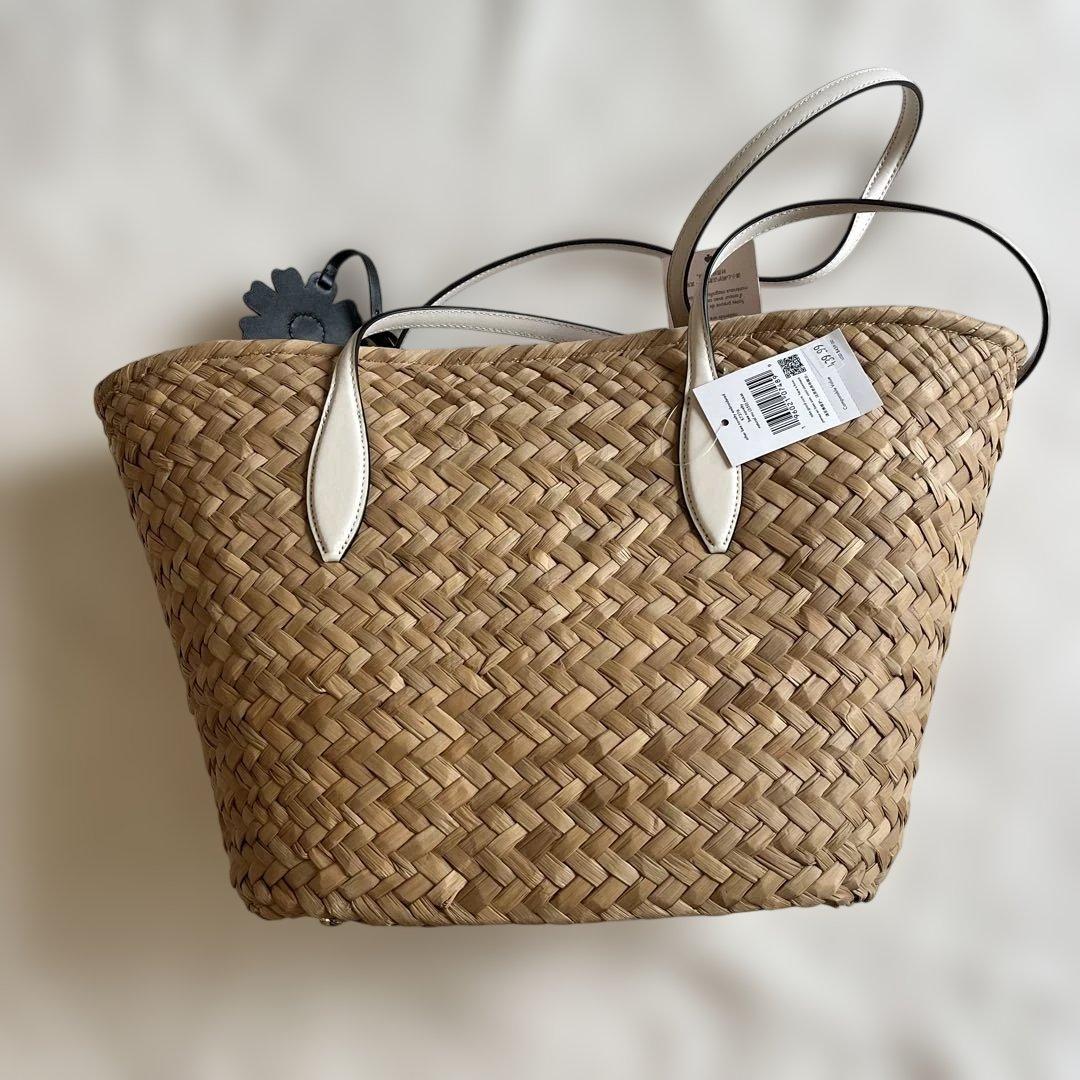 kate spade ハワイ店刺繍入りかごバッグ (値下げ)
