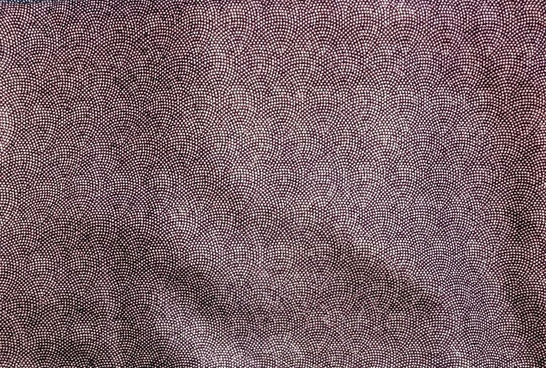 洗える江戸小紋　鮫小紋　紫色系　身巾少しゆったりサイズ