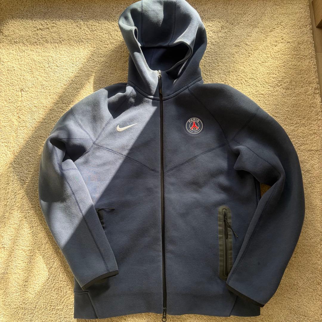 NIKE PSG テックフリース　セットアップ　Mサイズ　色褪せあり