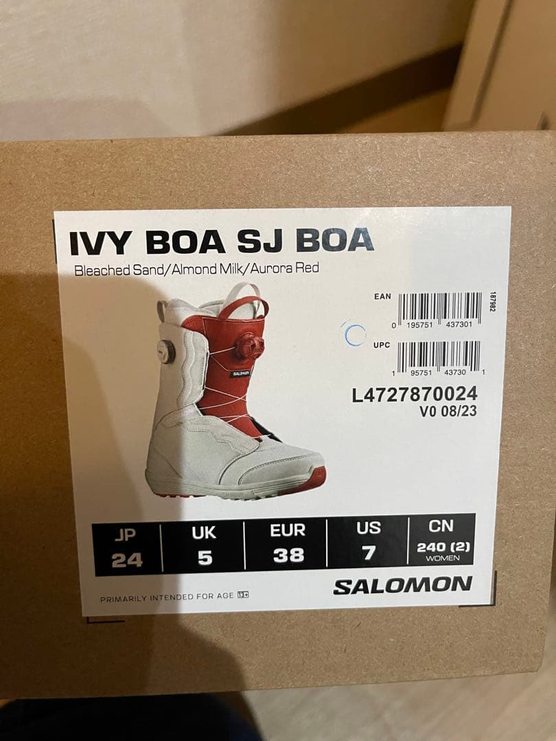 Salomon IVY BOA SJ BOA 24cm 23-24モデル