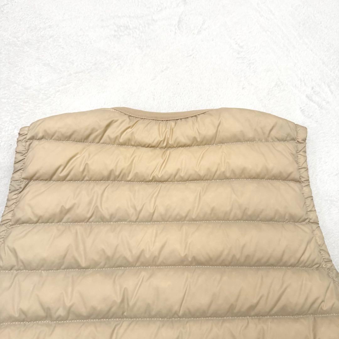 DANTON ダントン インナーダウンベスト ベージュ ナイロン 軽量 アウター