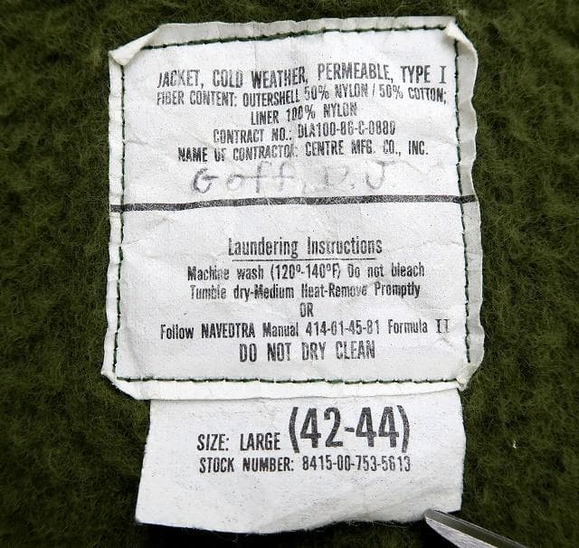 雰囲気抜群 美品 1986年 A-2 デッキジャケット USCG 沿岸警備隊 L