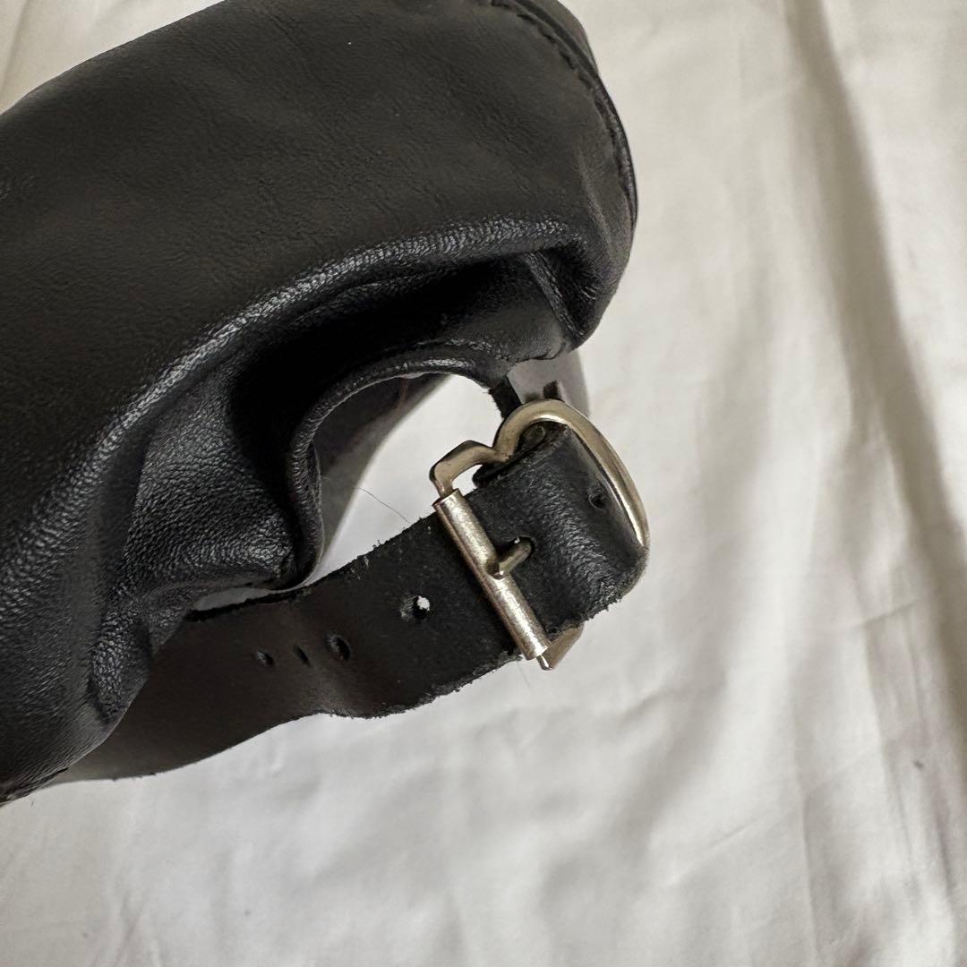 ビンテージ　レザーキャップ　キャスケット