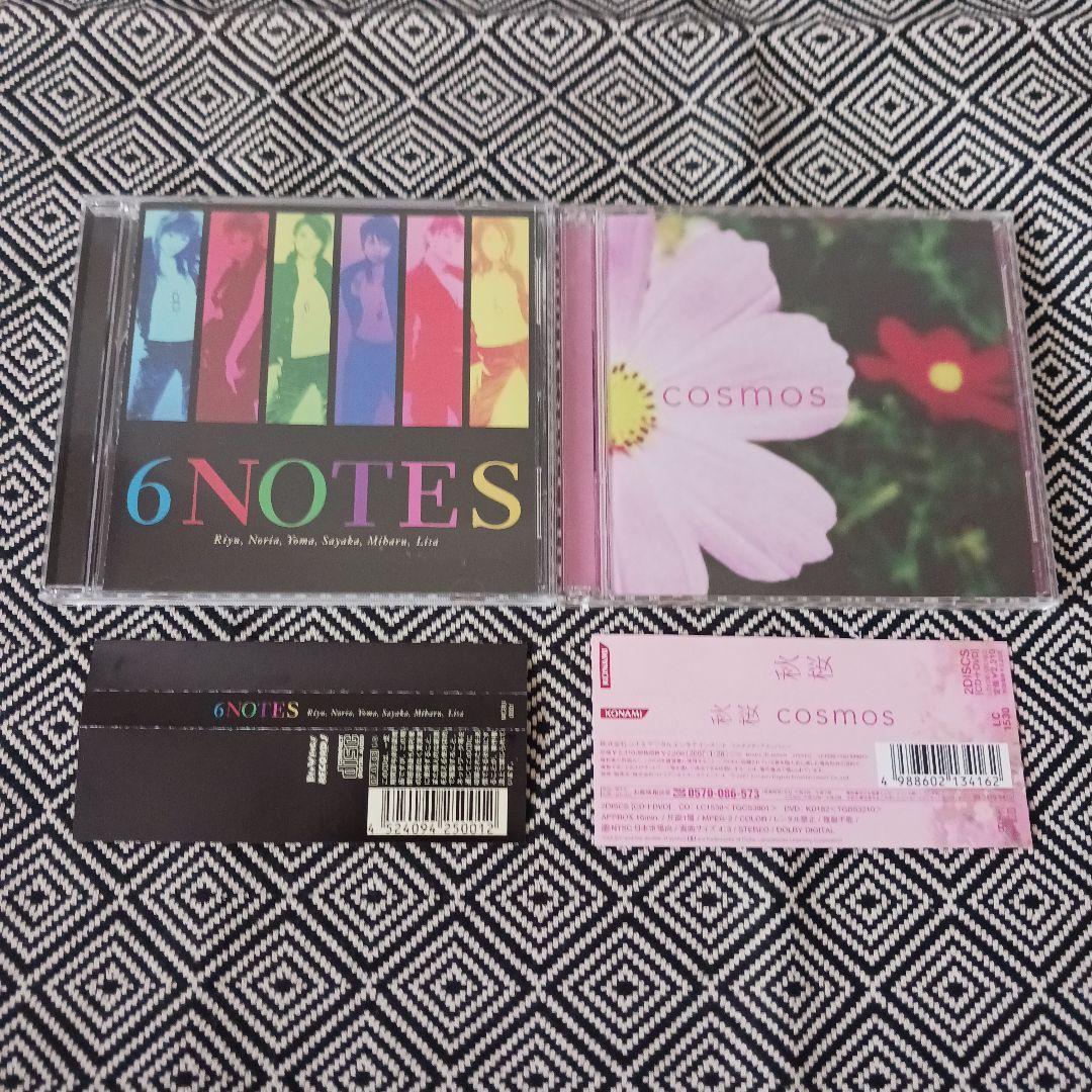 cosmos / 秋桜　南さやか　6NOTES / BeForU　セット