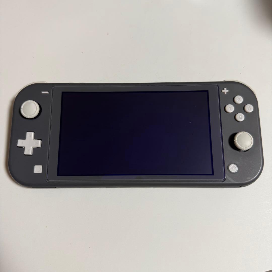 【ジャンク品】Nintendo Switch Lite グレー 本体 充電器付き