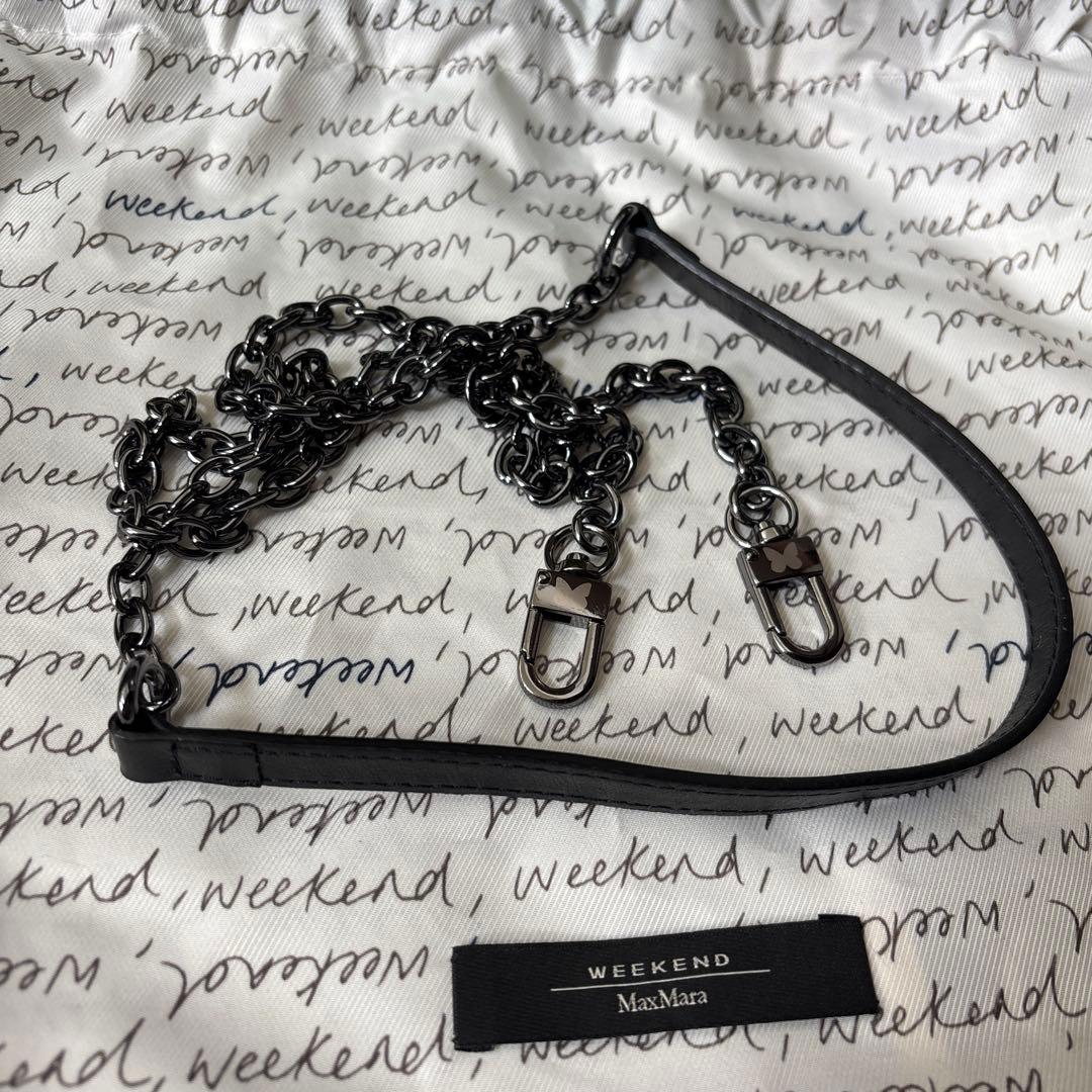 希少‼️WEEKENDウィークエンドマックスマーラ☆パスチーノ 黒 ミンクファー