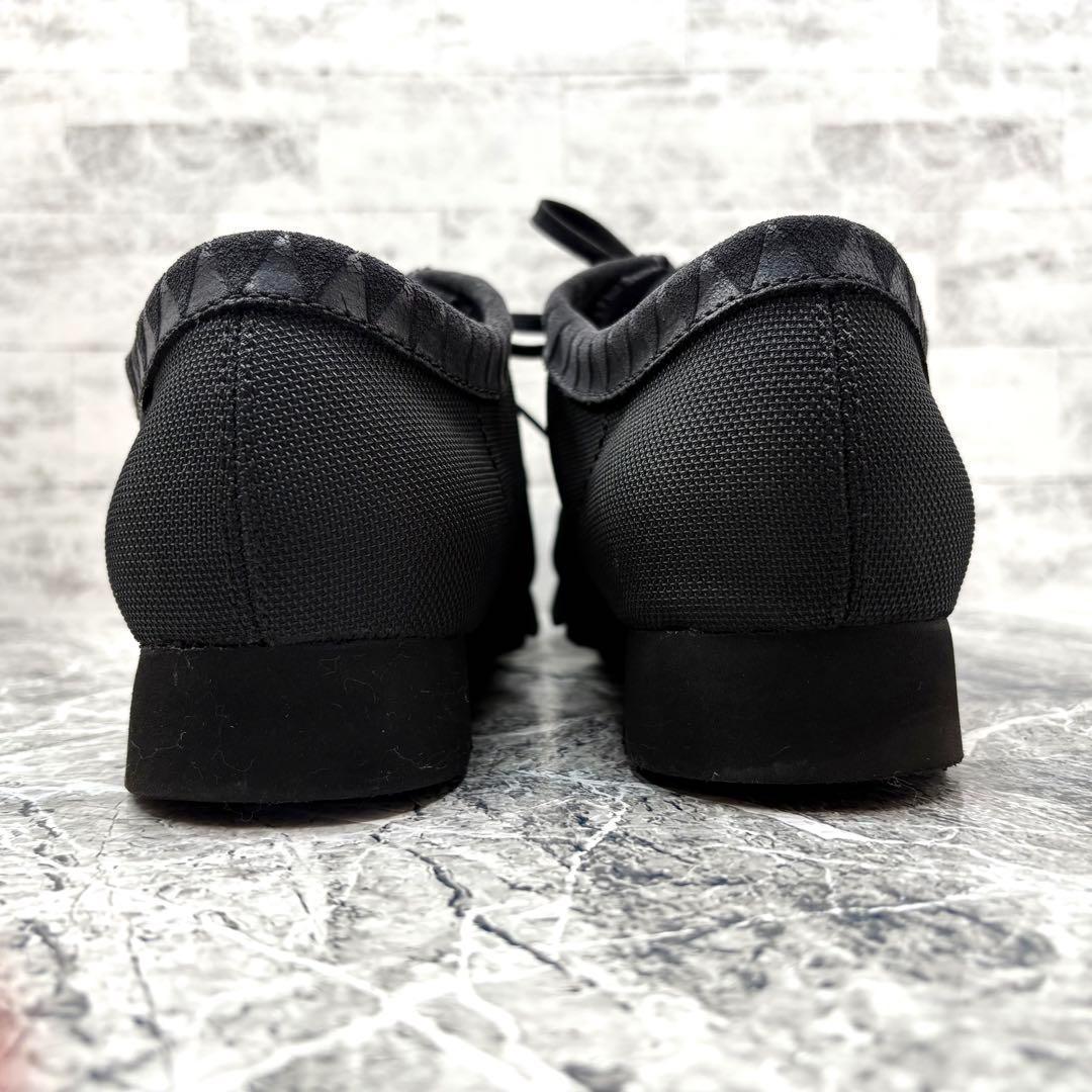 美品 クラークス ネイバーフッド ワラビー ゴアテックス 28 ブラック コラボ