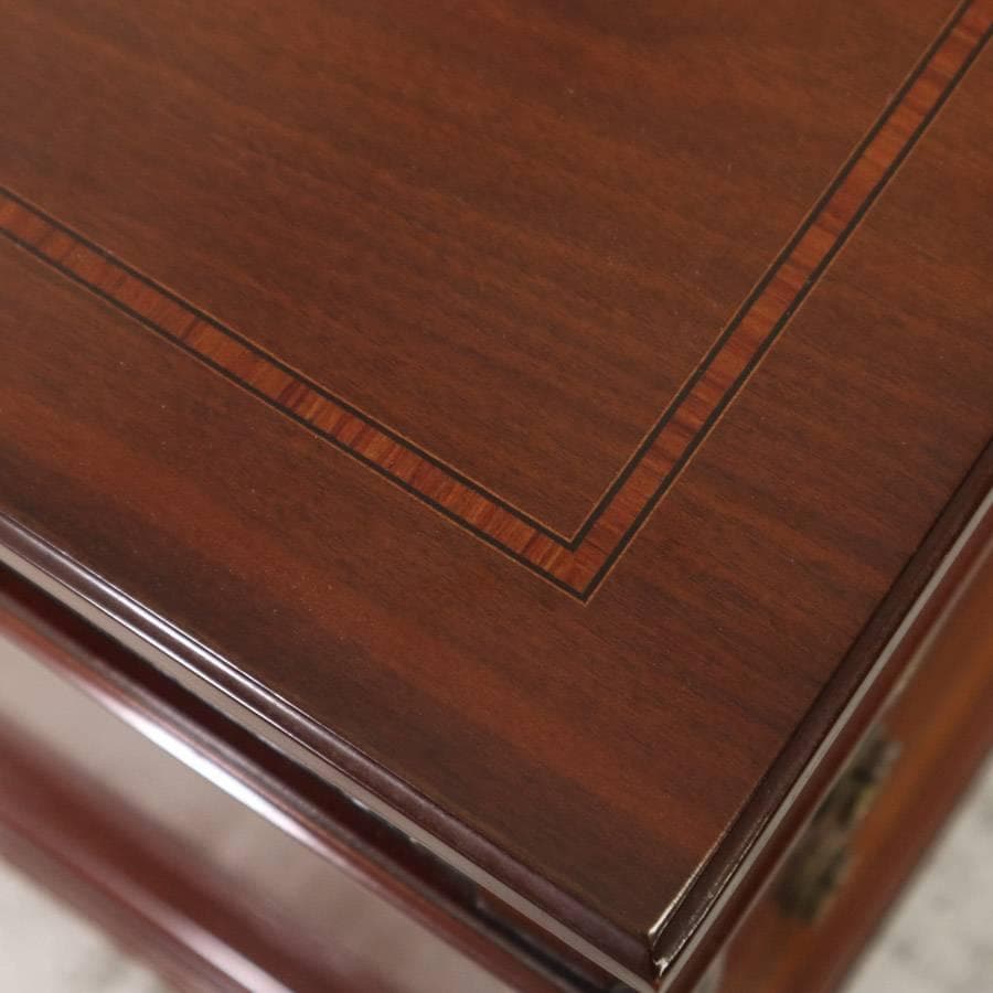 イタリア製クラシカル家具 象嵌細工 サイドチェスト 引き出し4段 H63cm