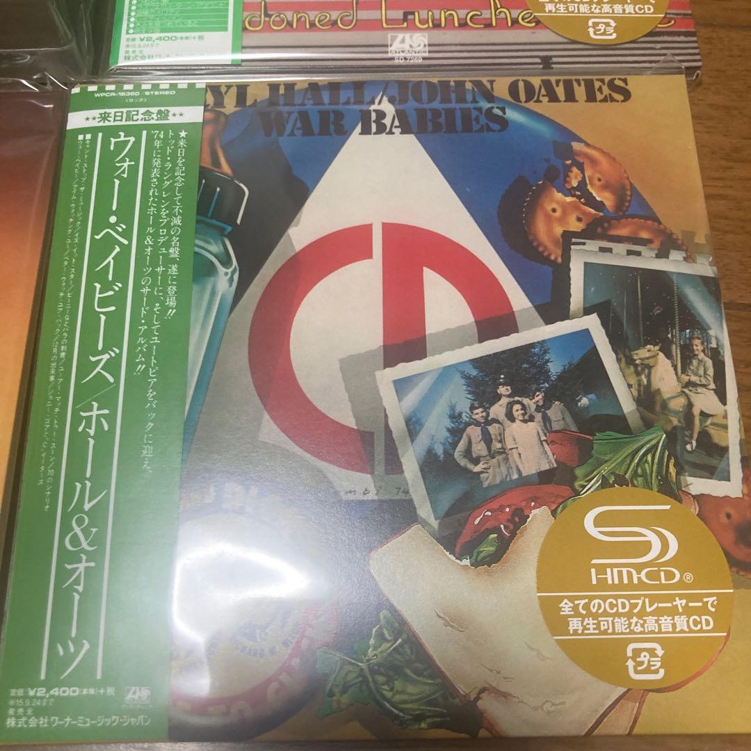 ホールアンドオーツ紙ジャケ3タイトル　収納BOX付　未開封美品