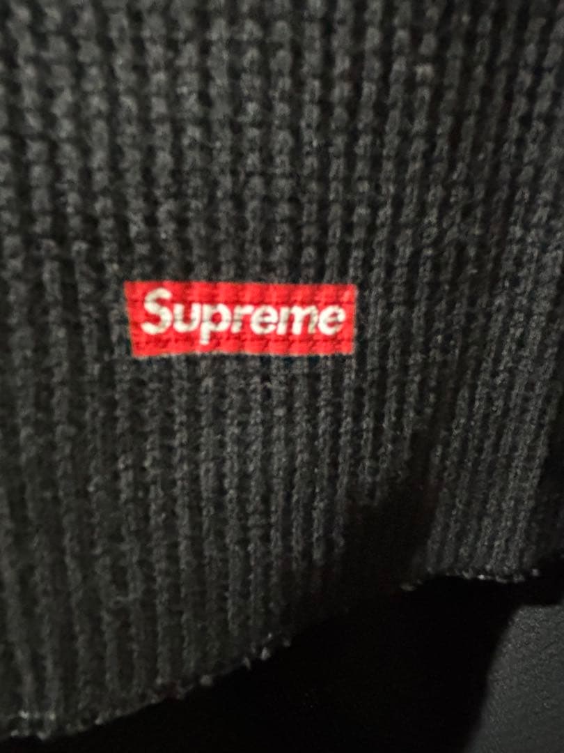 Supreme Skull ワッフルロンT Lサイズ