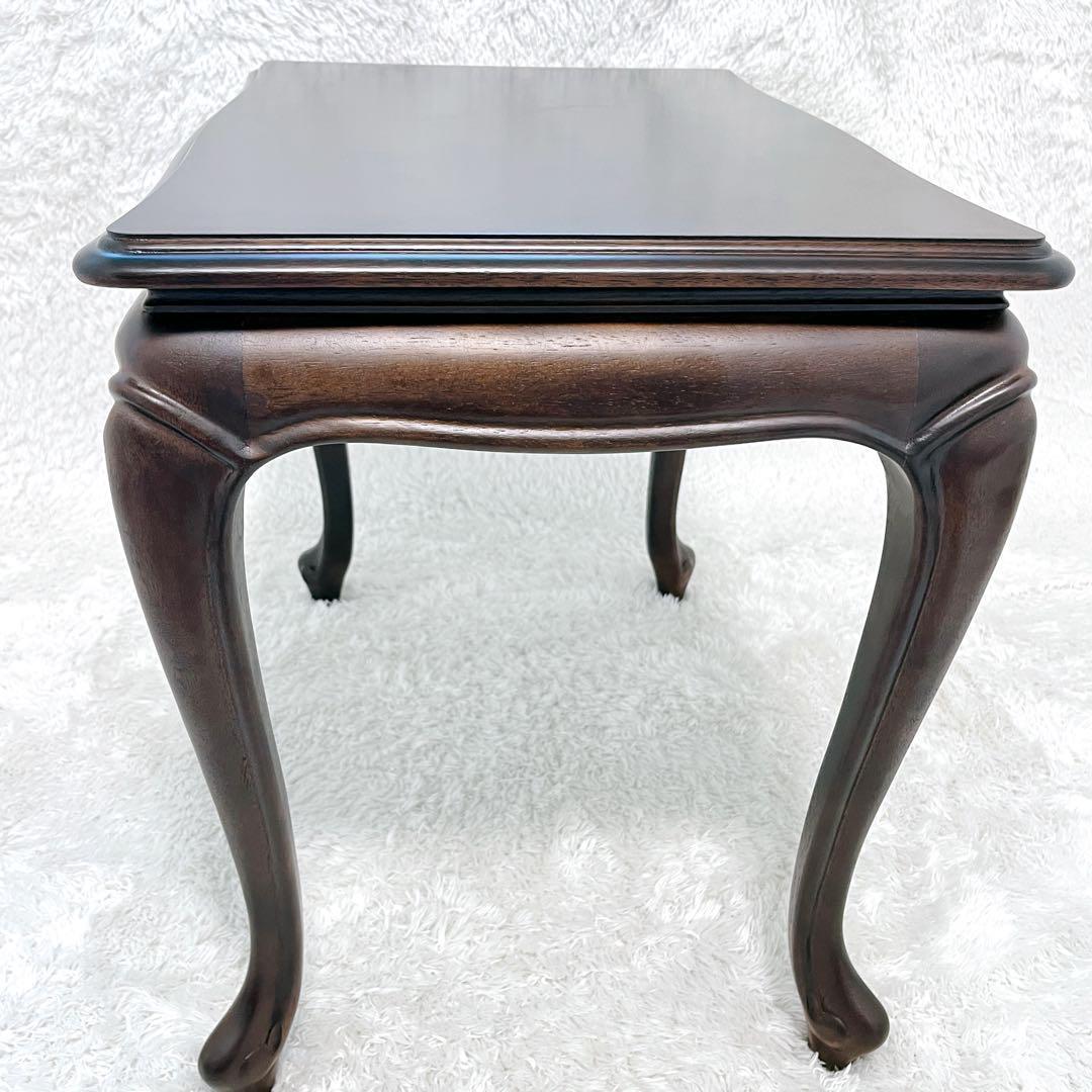 【極美品✨】MARUNI マルニ サイドテーブル 花台　天然木 マキシマム 猫足