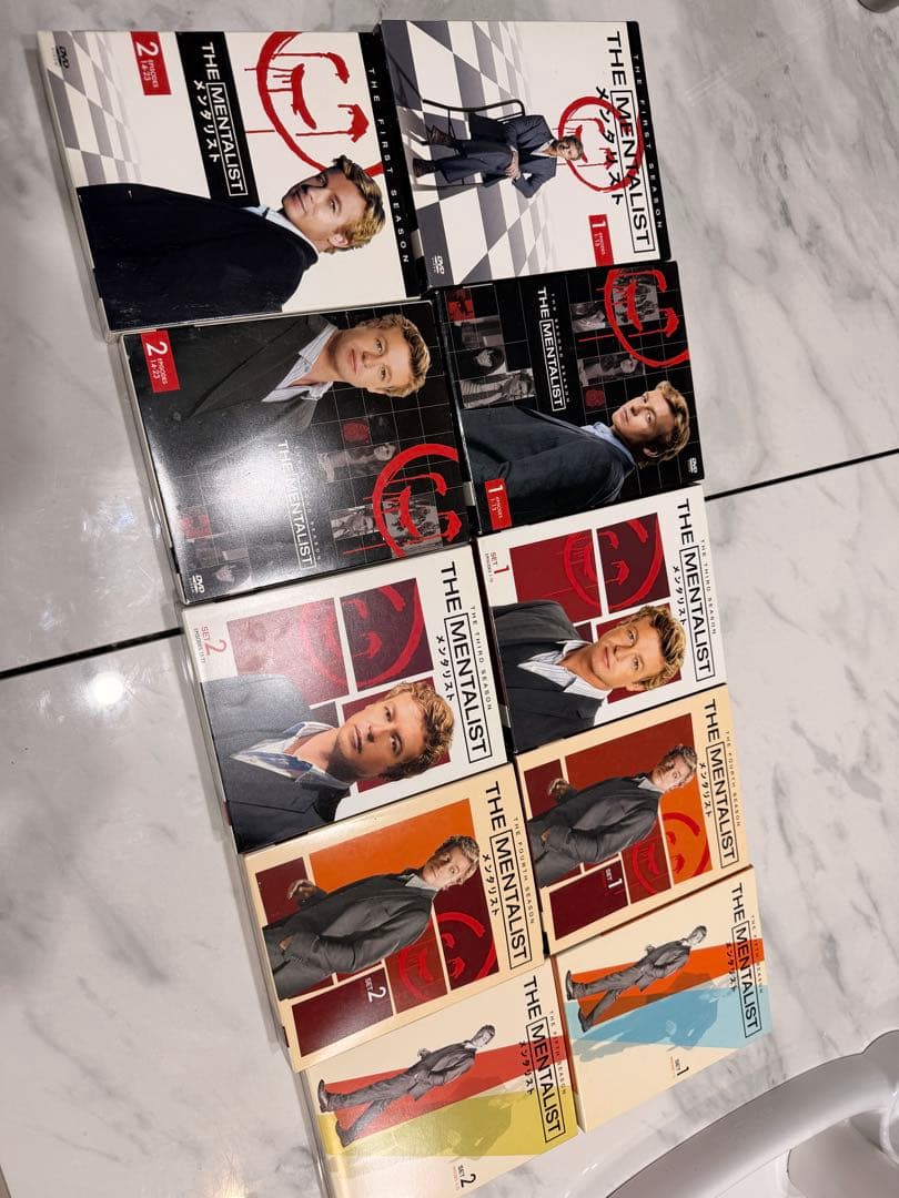 海外ドラマ　メンタリスト　アメリカドラマ　DVDBOX サイモンベーカー