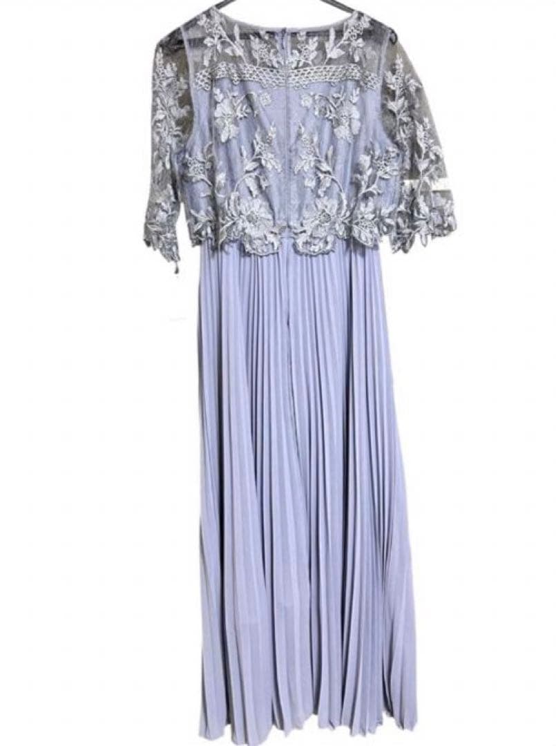 ♡新品タグ付き♡【kana カナ】フラワー刺繍 プリーツ パーティードレス