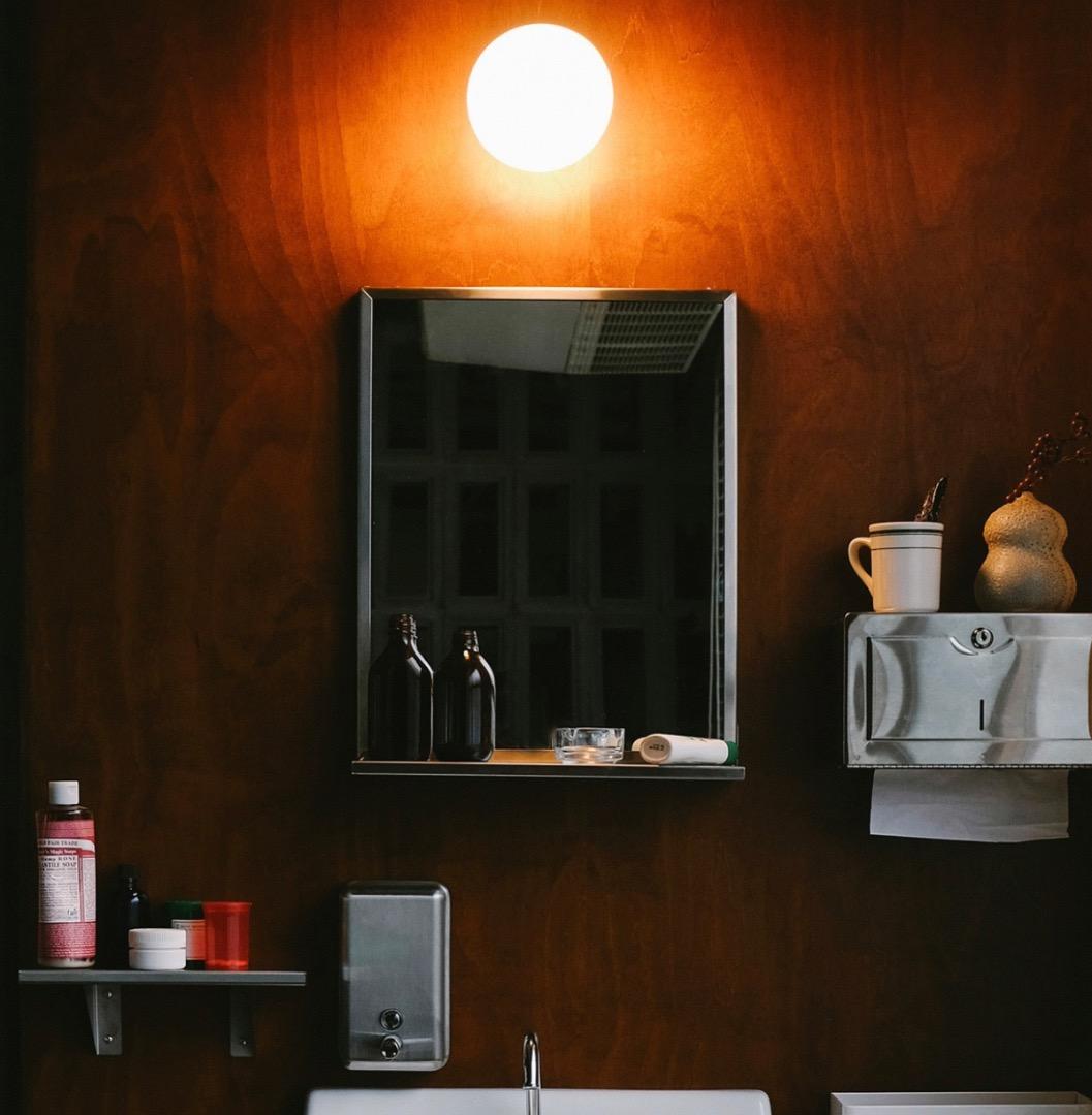 P.F.S パシフィックファニチャーサービス ミラー 鏡　廃盤