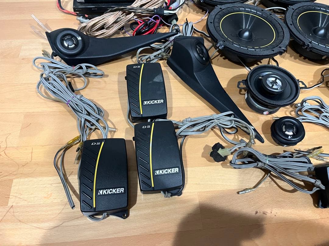 6個セット KICKER 11DS6.2 クロスオーバーツイーター16.5 cm