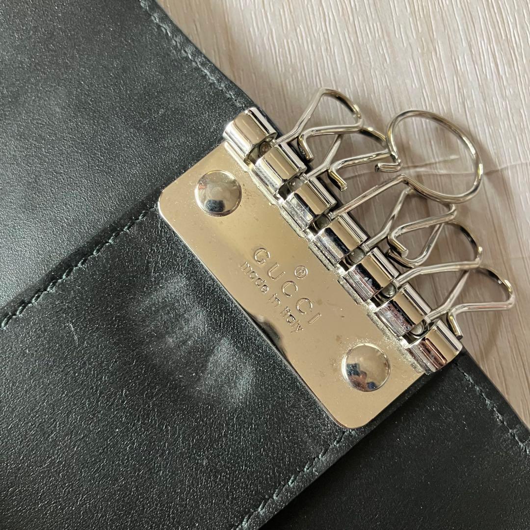 美品✨ GUCCI グッチ 473924 グッチシマ 6連 キーケース