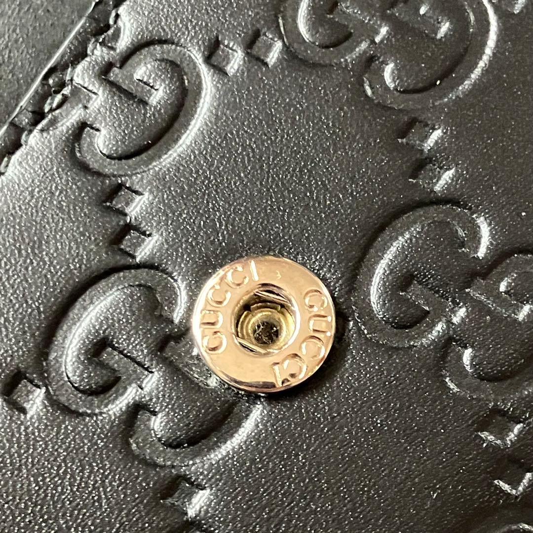 美品✨ GUCCI グッチ 473924 グッチシマ 6連 キーケース