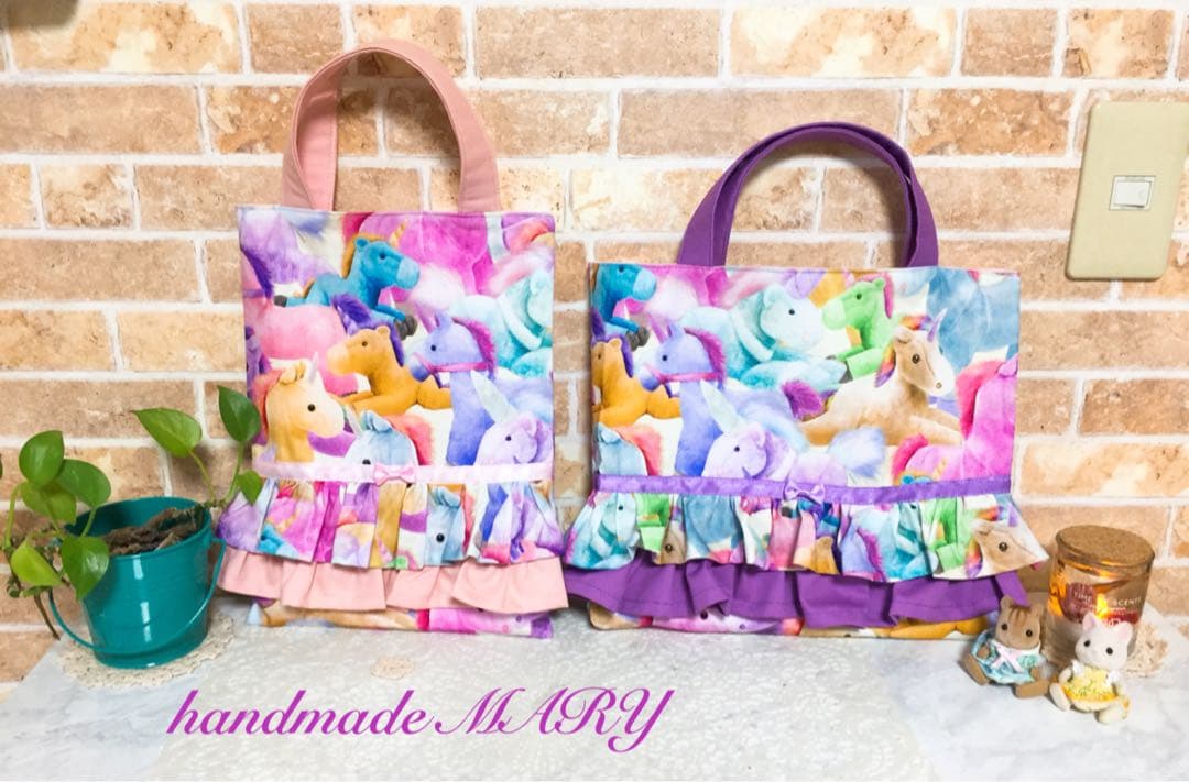 もりちゃん　生地持ち込み　入学グッズ