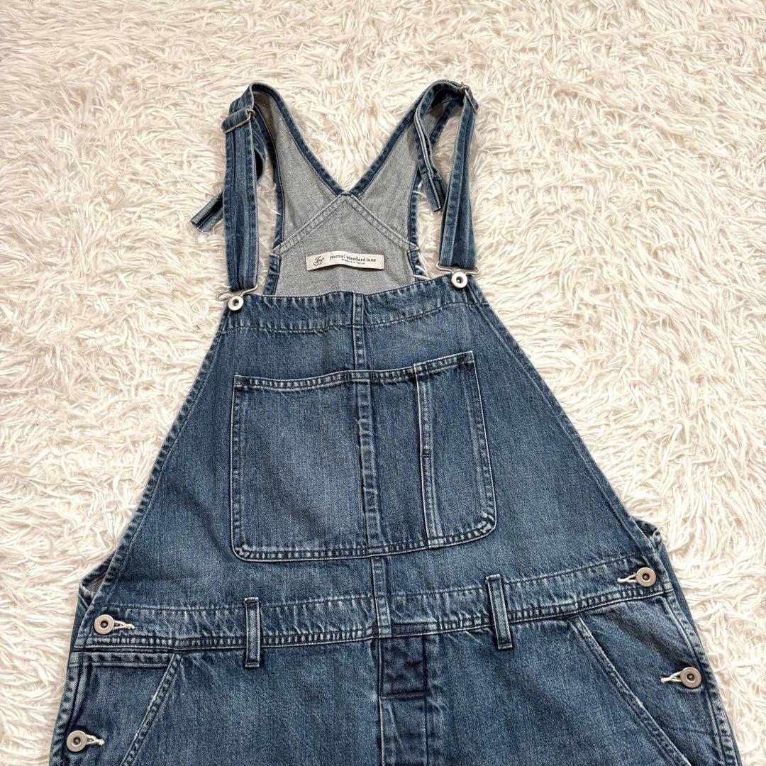 ジャーナルスタンダードラックス 110OZ デニム オーバーオール