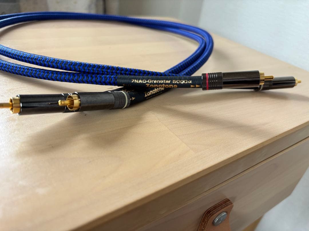 ゾノトーン　7NAC-Granster 5000α RCAケーブル 1.0mペア