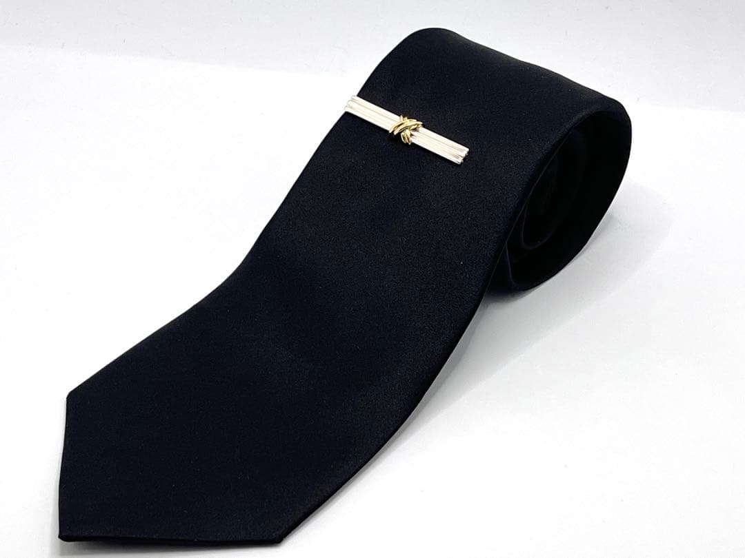 c678 美品　ティファニー　1995シグネチャー　ネクタイピン　750/925