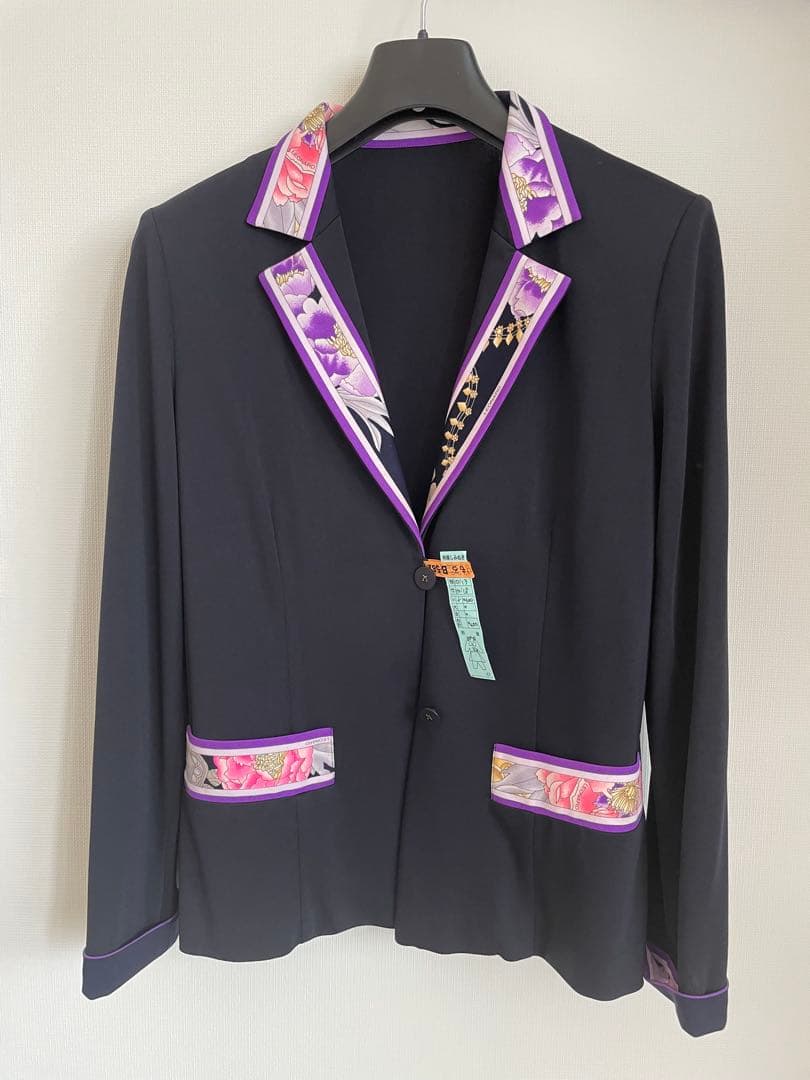 レオナール　ジャケット　ブラック　M