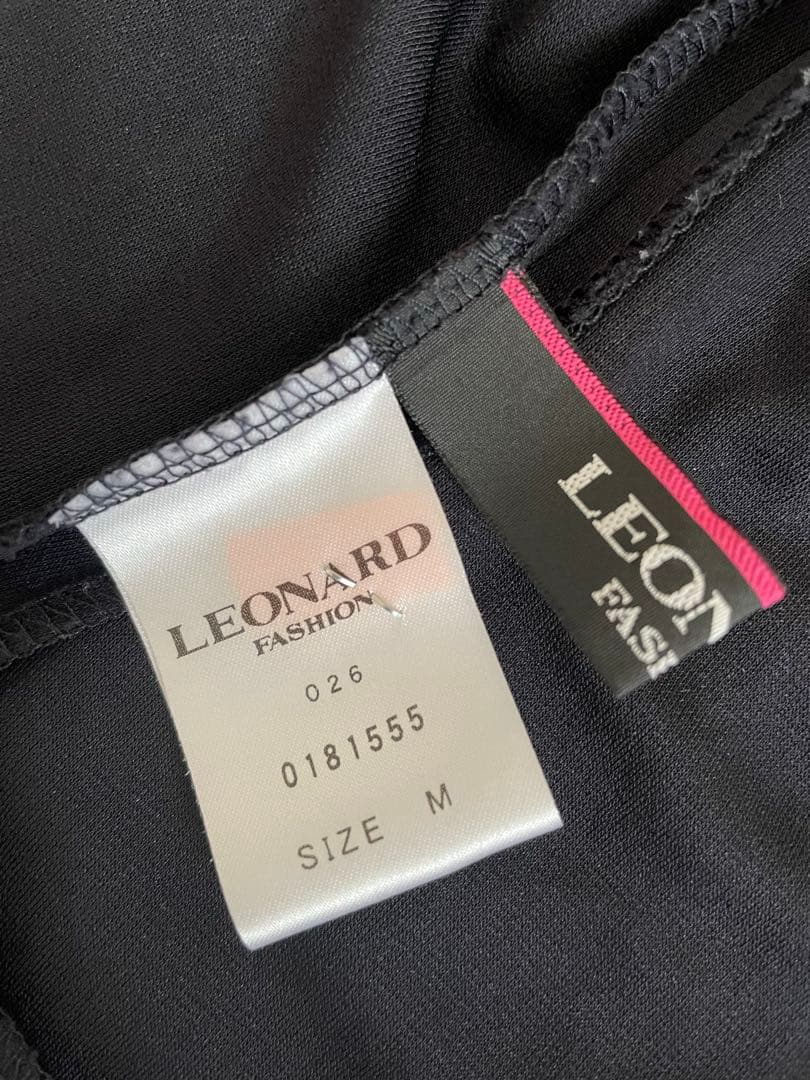 レオナール　ジャケット　ブラック　M