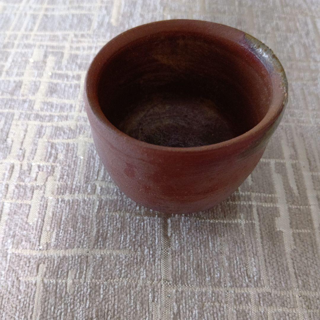 備前焼急須 宝瓶、お猪口