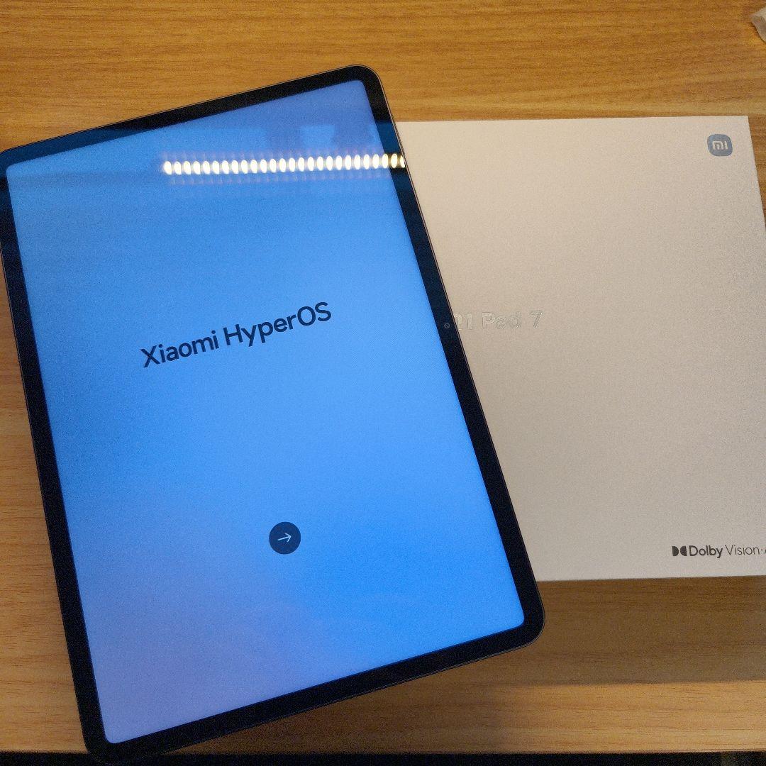 Androidタブレット本体 xiaomi pad 7 Grey 128GB